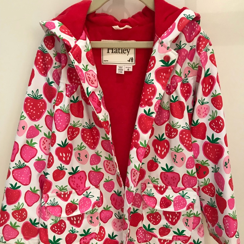 Hatley Strawberry Raincoat